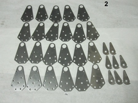 Help Identify  brackets : bigger ones are 5-1/2" long none