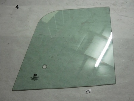 Car window : 18-1/2 x 15-1/2 olimpia tempered DOT1098 AS2 M152 