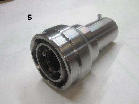 Splined Sleeves : 22 spline,  none