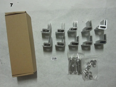 Solar Panel Clamps : 1-1/2" wide none